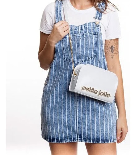 bolsa petite jolie feminina pretty alça de corrente original bolsa petite jolie feminina pretty alça de corrente original