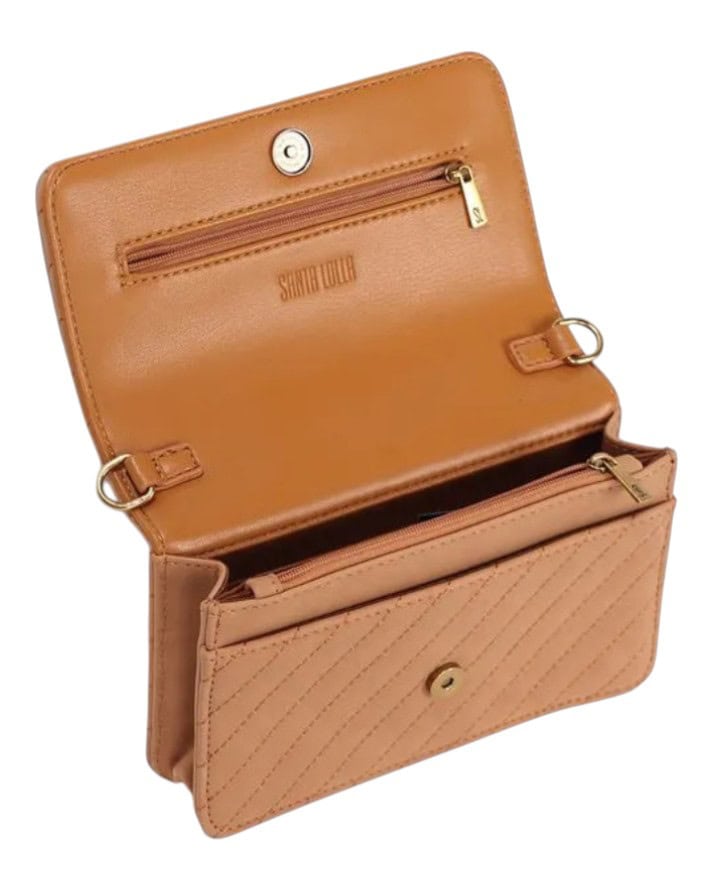 bolsa santa lolla feminina camurça pequena original