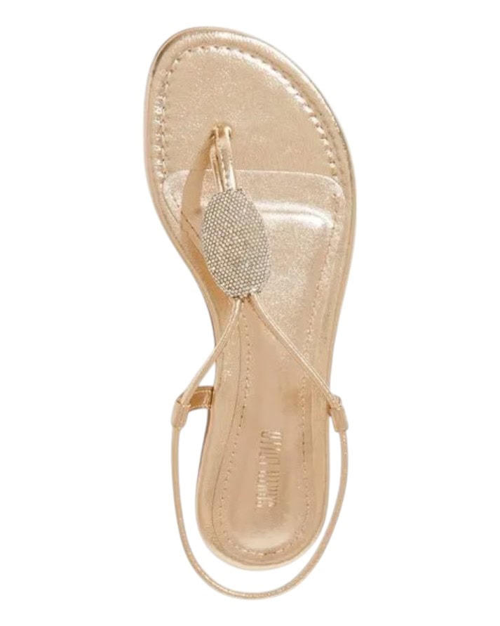 sandália rasteira feminina santa lolla bico redondo brilhante original sandália rasteira feminina santa lolla bico redondo brilhante original