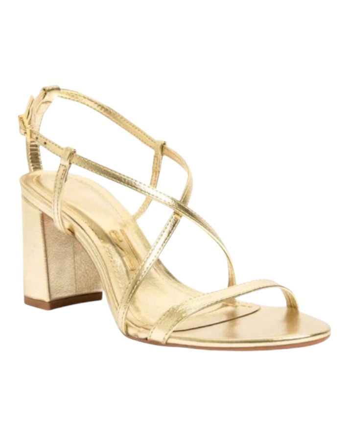 sandália santa lolla metallic soft sofisticada original