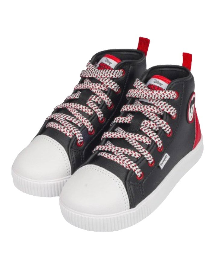 tênis pampili mickey mouse cano medio original lançamento