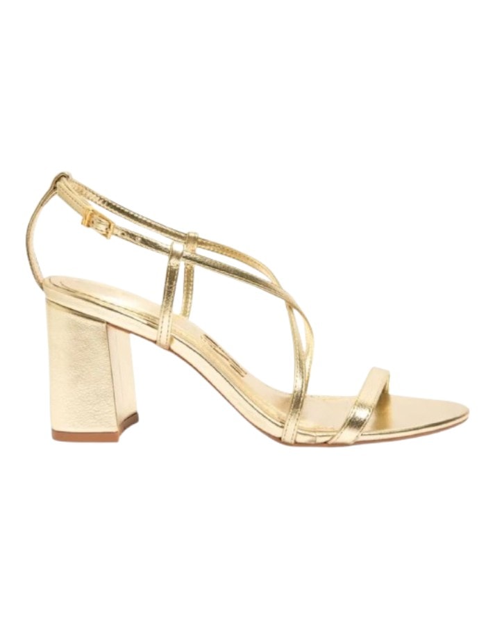 sandália santa lolla metallic soft sofisticada original