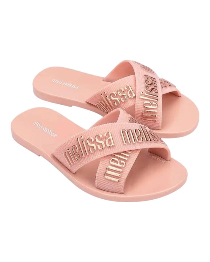 chinelo mini melissa m lover slide infantil original chinelo mini melissa m lover slide infantil original