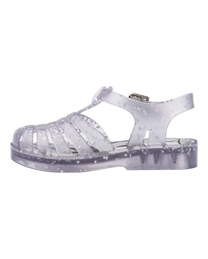 sandália mini melissa possession shiny elements baby original sandália mini melissa possession shiny elements baby original