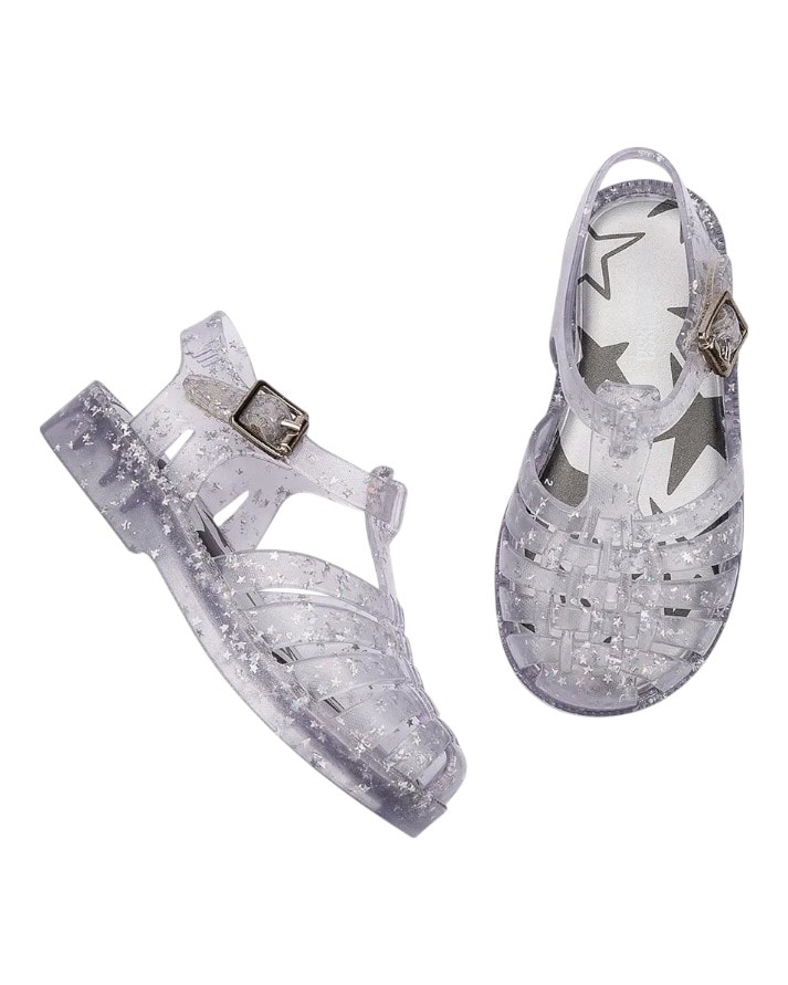 sandália mini melissa possession shiny elements baby original sandália mini melissa possession shiny elements baby original