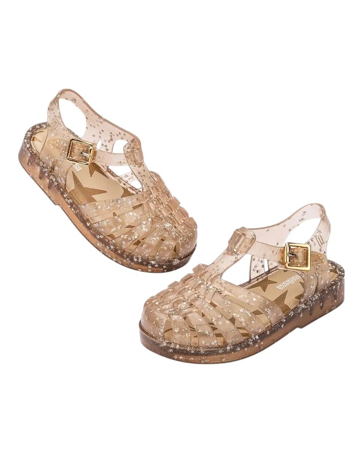 sandália mini melissa possession shiny elements baby original sandália mini melissa possession shiny elements baby original