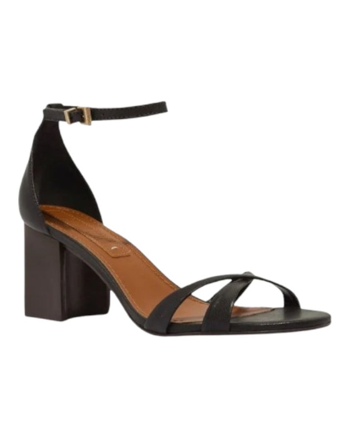 sandália salto médio santa lolla confortável e elegante original sandália salto médio santa lolla confortável e elegante original