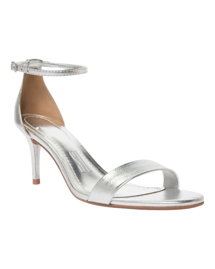 sandália metalizada salto médio santa lolla original sandália metalizada salto médio santa lolla original