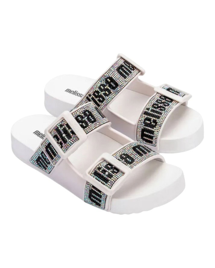 melissa cozy m lover deluxe com pedrarias linda e confortável