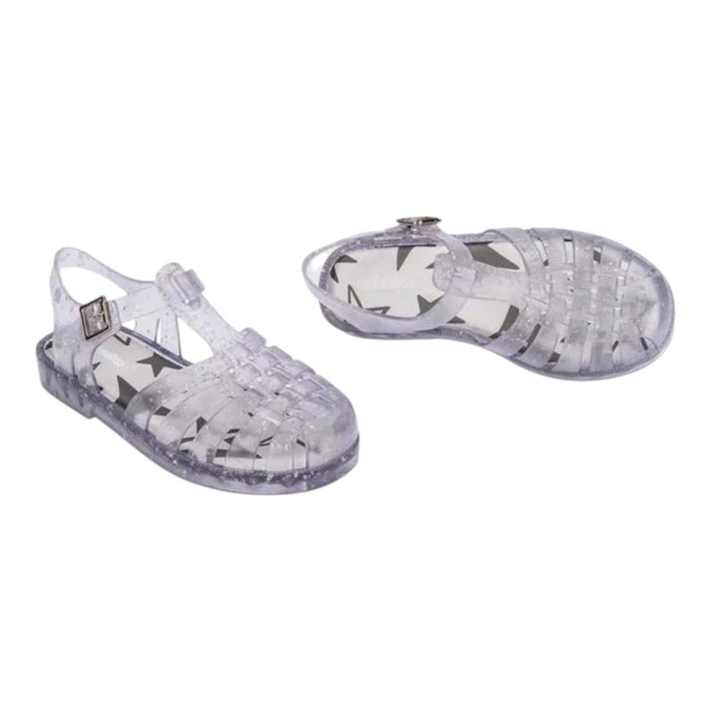 sandália mini melissa possession shiny elements infantil original sandália mini melissa possession shiny elements infantil original
