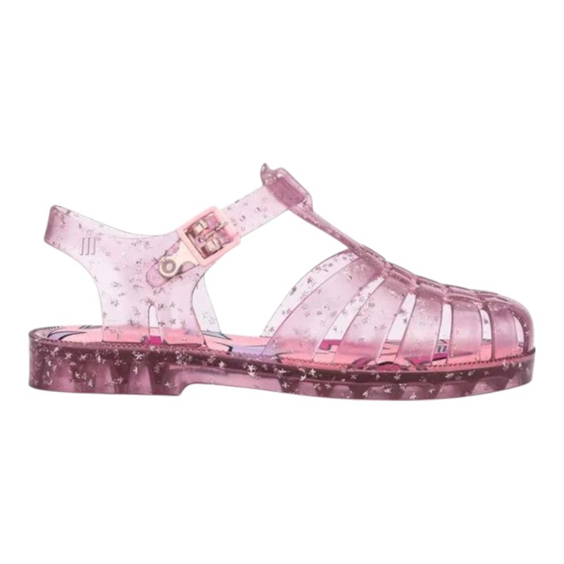 sandália mini melissa possession shiny elements infantil original sandália mini melissa possession shiny elements infantil original
