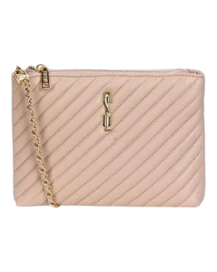 bolsa transversal alça corrente feminina santa lolla original