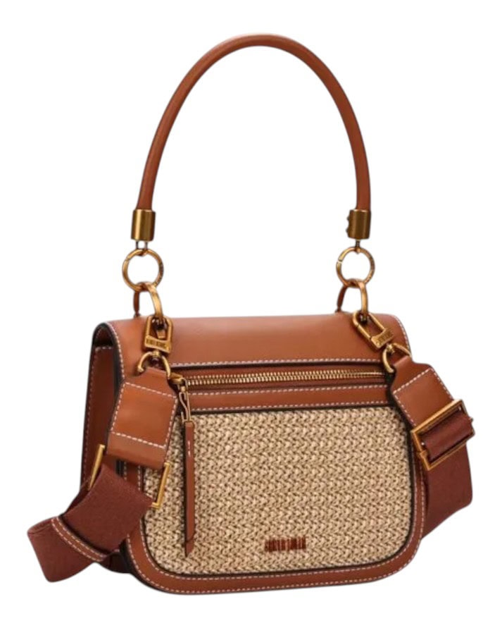 bolsa soft santa lolla com alça de gorgurão prática e sofisticada original bolsa soft santa lolla com alça de gorgurão prática e sofisticada original